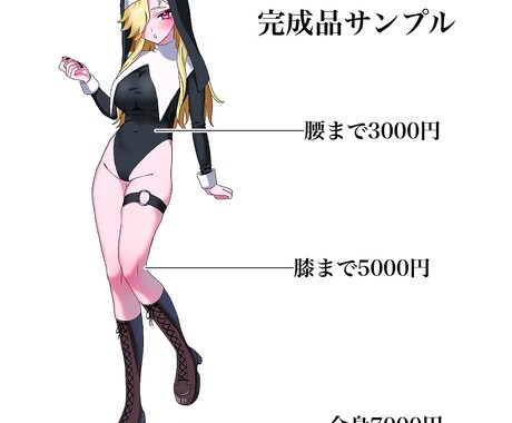 TRPGやIRIAMで使用できる立ち絵を描きます 最短4日納品可能！可愛い絵柄でお描きします イメージ2