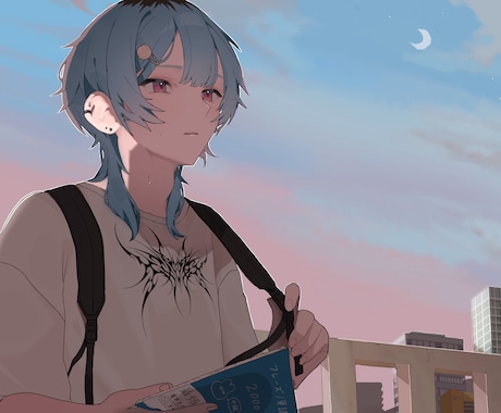 アイコン・サムネ・MV等のイラストを作成します 淡めのイラスト・静かなイラストが得意です！ イメージ2