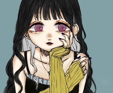 アイコン描きます ポップかわいい×ちょっと個性的なイラスト描きます‼️ イメージ2
