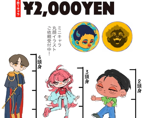 可愛くて目を惹くアイコン描きます イメージ1