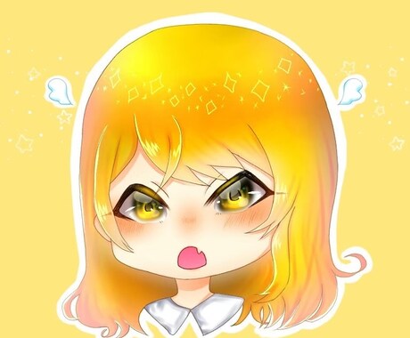 ちみきゃら等のアイコン描きます あなた用のイラスト描きますゆるゆるのからポップな感じのもの イメージ2
