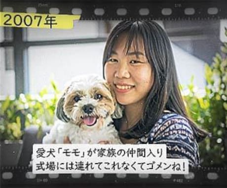 写真が動く!?感動のプロフィールムービーを作ります AIで懐かしい写真を動かし、あの時の思い出と感動を蘇らせます イメージ2