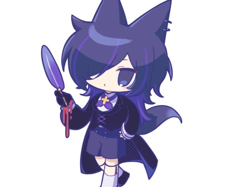 デフォルメキャラの全身絵を制作します ミニキャラを必要としてる方へ！ イメージ2