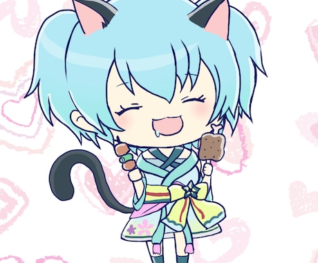 デフォルメイラスト作成いたします イメージ1