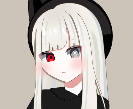 実績作りのため大幅値下げ！透明感ある女の子描きます イメージ1