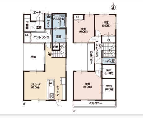 不動産物件資料から間取り図データを作成します 間取り図作成年間700個以上作成。見やすくお作りします！ イメージ2