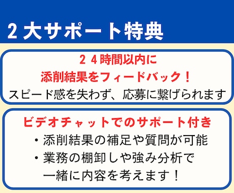 プロが内定に近づく履歴書・職務経歴書に変身させます ライター経験を活かした、アピール文の作成をサポートします！ イメージ2