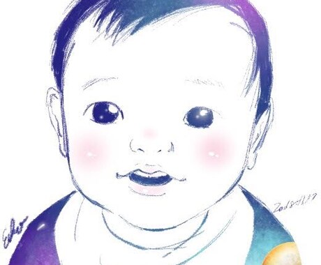 宇宙似顔絵描きます (^-^)特別なプレゼントを贈りたいあなたへ イメージ2
