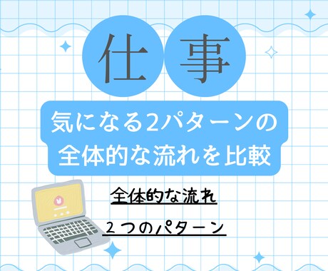 転職・仕事：タロット占いで２つの未来を読み解きます 転職した場合／しない場合の２パターンを比較・今後の流れを鑑定 イメージ1