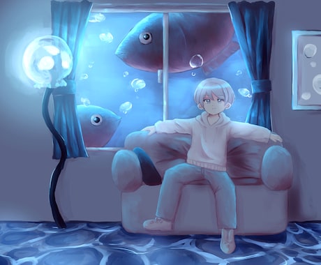 商用利用可！目を引くイラストを作成します イメージ1