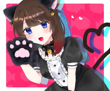 アイコンやサムネイル,グッズ用イラストを描きます 丁寧で綺麗な色使いのかわいいイラストを描かせていただきます♪ イメージ1