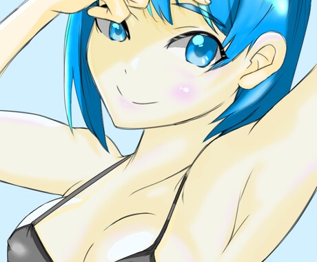 デジタルイラスト承ります セクシーな感じ、肉感のある、かわいいイラストです。 イメージ2