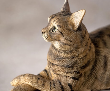 愛犬・愛猫を写真から立体フィギュアにします 写真をお送りいただくだけ。毛色も表情もそっくりに。 イメージ2
