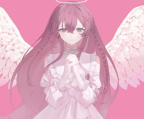 厚塗りで透明感のあるかわいいイラスト制作いたします アイコン、立ち絵、サムネイルなどさまざまな用途に！ イメージ1
