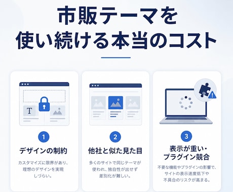 御社専用WordPressテーマを制作します 他社と差がつく、完全オリジナルのテーマをあなたの会社だけに イメージ2