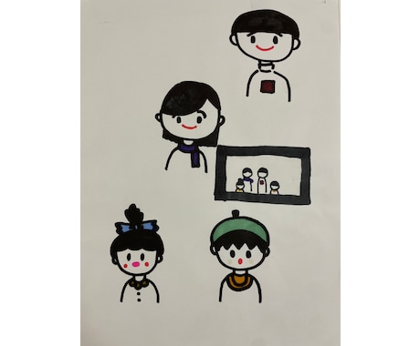 イラレ納品！絵の得意な子がキャラクターを作ります 子供の発想でご要望に合わせてキャラ作成にチャレンジします！ イメージ2