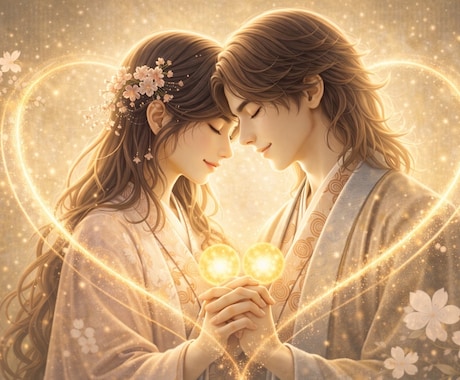 好きな人が2人♥️選ぶならどっちがいい？を視ます 気になる彼との未来は？気持ちは？霊視で導く本当のご縁☘️ イメージ2