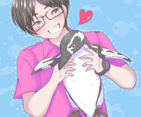 SNSアイコンに使えるイラスト描きます 似顔絵・版権等可愛い!癒し!なイラストをお届けします✨ イメージ1