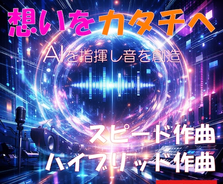 最新技術を駆使した最高ランクの曲を制作します イメージ1