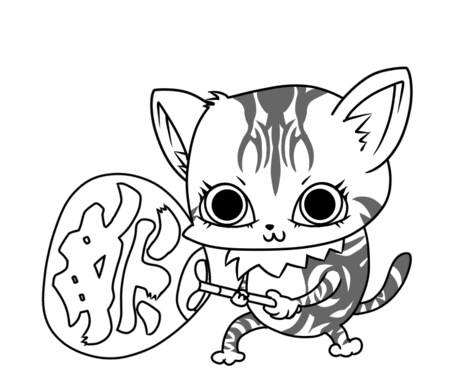 飼猫ちゃんのかわいい猫のアイコン描きます 飼猫ちゃんのアイコン描きます。 イメージ2