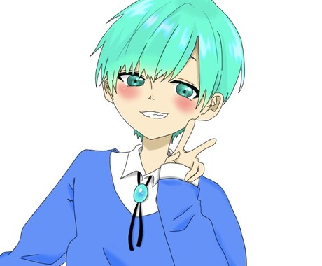 可愛いイラスト描きます 白黒からカラー、ちびキャラから等身まで描きます！！ イメージ2