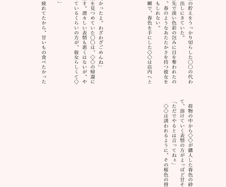 夢小説、一次創作書きます あなたの想いを形にします小説という形にしてみませんか？ イメージ2