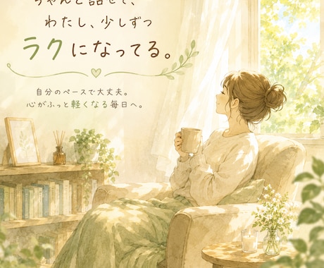 繊細すぎて疲れてしまったあなたのお話聴きます HSP当事者の精神保健福祉士が心をラクにするお手伝い♪ イメージ2