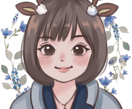 期間限定2000円〜写真から似顔絵をお描きします お写真をもとにアイコンやサムネをお描きします★ イメージ2