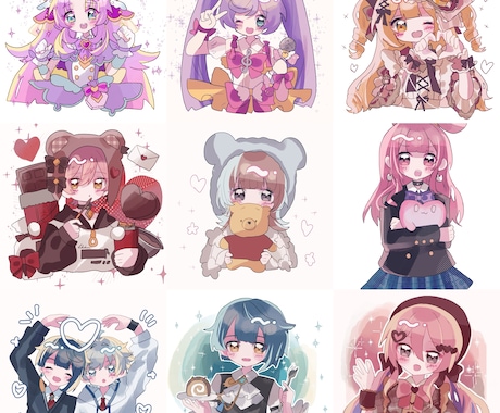 イラストお描きします かわいくポップなイラストをお描きします！ イメージ2
