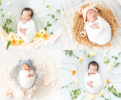 生まれたての愛らしさを、永遠の形に残します かけがえのない瞬間を、美しい写真で。最高の思い出を、永遠に。 イメージ1