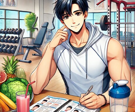 1週間分のダイエット食事メニュー一緒に考えてます 目標や食事傾向に合わせたメニューを作成致します イメージ1