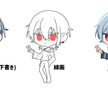可愛いデフォルメアイコン描きます デフォルメのキャラアイコンならお任せ！！ イメージ2