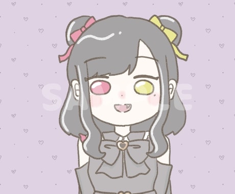 お好みのデフォルメイラストを作成し致します イメージ1
