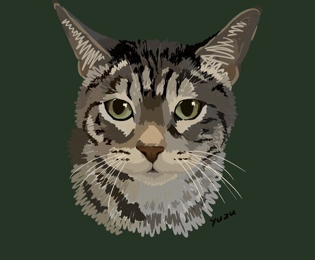 あなたの猫さんのイラストをかきます ＊お名前いりのすてきな似顔絵＊ イメージ2