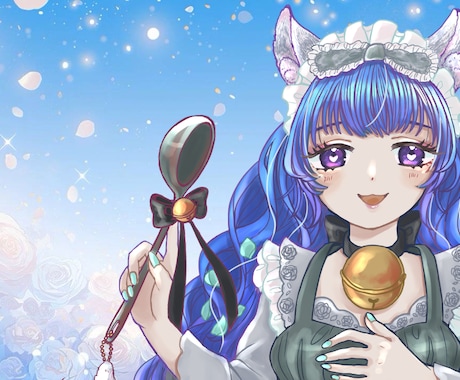 IRIAM配信用の立ち絵を作成します