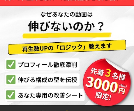 外注不要！バズの構造が分かる動画でSNS診断します 【SNS自走支援】10分解説動画で分かりやすく徹底サポート イメージ1