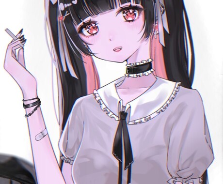 SNSに使えるアイコンや1枚絵を作成します 目を引くような可愛いイラストをお届けします!!! イメージ2