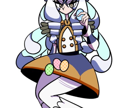 海外風イラスト作成します SNS用や記念イラスト、イベント用立ち絵におすすめします! イメージ2