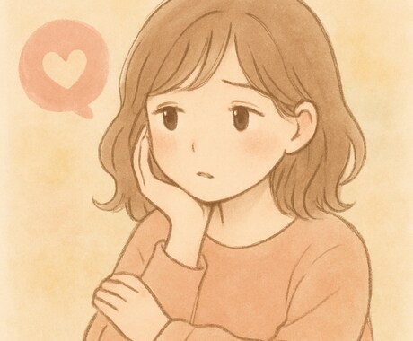 誰にも言えない気持ち、そっと聞きます 恋愛・対人関係・日々の不安までただ聞いてほしい方も大歓迎です イメージ1
