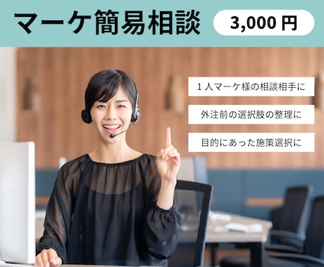 広告・SNS運用の簡易相談（ブレスト相手）承ります 【Web施策】選択肢の整理や、優先度の確認にご活用下さい。 イメージ1