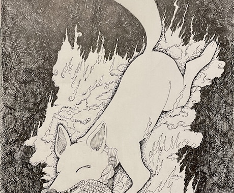 モノクロイラスト描きます イメージ1