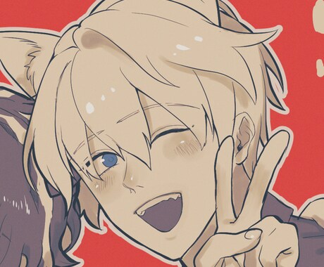 オリジナルSNSアイコン・イラスト描きます 男性女性どちらもお任せください！ イメージ2