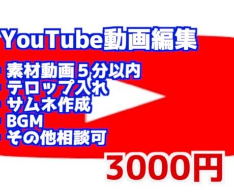 YouTube動画編集手伝います YouTubeを収益化しよう！ イメージ1