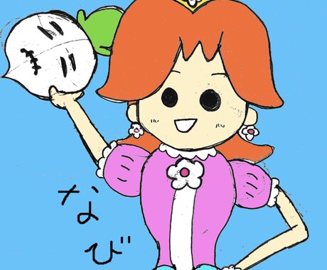 SNS全般向けの「ゆるい」アイコン作ります お好きなキャラクターや、その方の似顔絵を、ゆるく作成します！ イメージ2