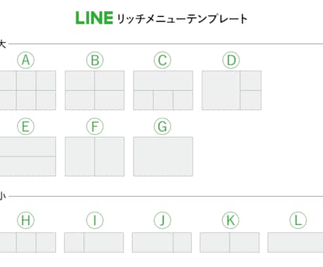 即対応！失敗しないLINEリッチメニュー作ります プロが目に留まるデザインをご提案 イメージ2