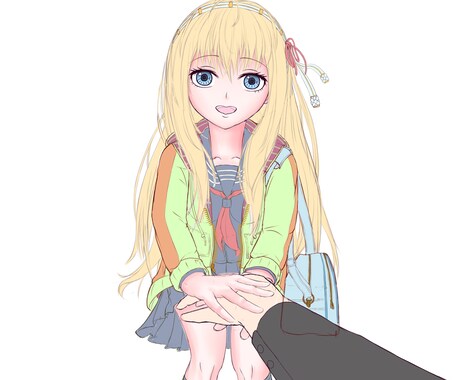 イラストを描きます サンプルのような絵柄になります イメージ2