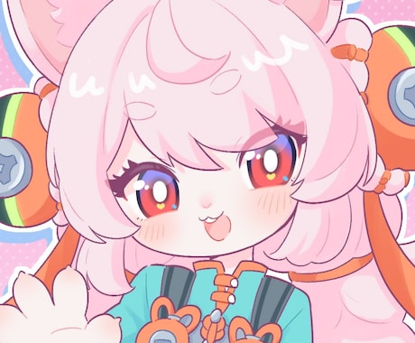 かわいいアイコンイラスト制作します ＊かわいいイラスト描きます！＊ イメージ1