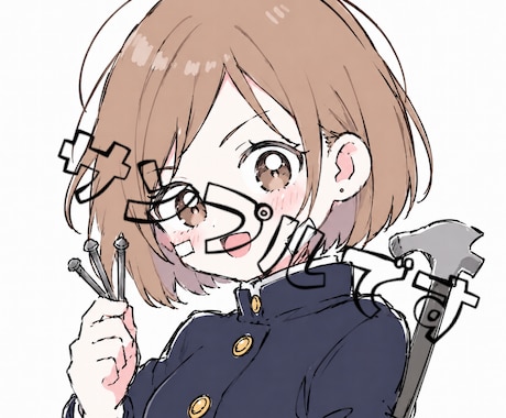 SNSアイコン、ゲームアイコン作成します 可愛いらしいイラスト作成させて下さい！ イメージ1