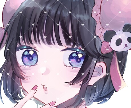 あなただけのアイコン作成します かわいい絵柄でアイコンを作成！ イメージ2