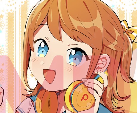 アイコンやヘッダー、ツイキャス背景等制作します アイコンなどのイラストを描かせていただきます！ イメージ1